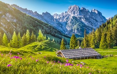 holiday in the mountains in Valais